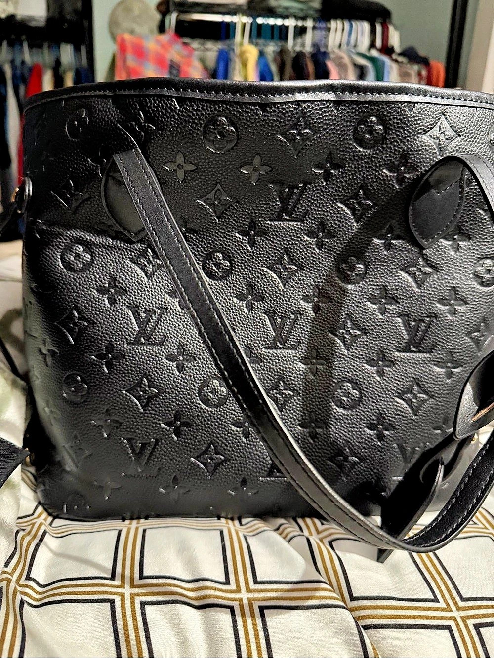 Fashion Inspired never full style medium tote.
